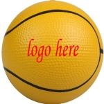 Polyurethane Basketball Stress Ball - 2 1/2
