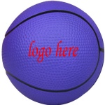 Polyurethane Basketball Stress Ball - 2 3/4