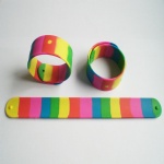 Eco-friendly Silicone Slap Bracelets