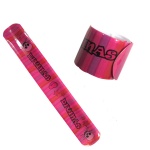 PVC slap bracelets