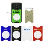 Silicone Cell Phone Wallet With Mirror