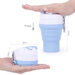 Silicone Creative Portable Flexible Coffee Cup with Multi-function for travel