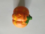 Pumpkin shaped stress reliever ball