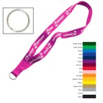 Polyester lanyards