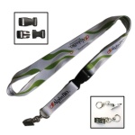 Polyester lanyards