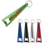 Triangular Bottle/ Can Opener Keychain (4 5/16