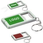 Bottle Opener Keychain With LED Flash Light