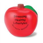 Apple Stress Ball - 2 9/16