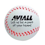 Polyurethane Baseball Stress Ball - 1 9/16