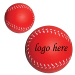 Polyurethane Baseball Stress Ball - 2 1/2