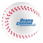 Polyurethane Baseball Stress Ball - 2 3/4