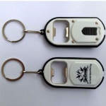 LED Light Bottle Opener Keychain